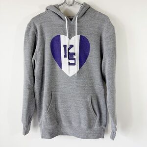 Charlie Hustle Kansas State Wildcats Hoodie Gray Size M